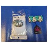 (2) Icon Pin & Paparazzi Beaded Bracelet