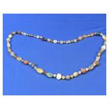 (1) Mixed Stone Bead Necklace