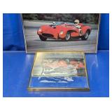 (2) Framed Wall Art Pieces