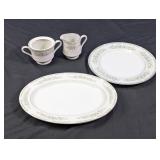 (4)Bouquet Fine Porcelain Dinnerware Lot