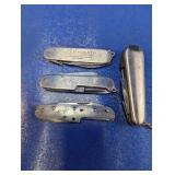 (4) Multi-Tool Pocket Knives - Cutler Smith & More