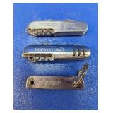 (3) Metal Multi-Tool Knives - Geosystems & More