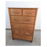 Rustic Natural Wood Chest / Dresser