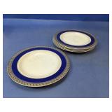 (5) Coronet Wade Ivory Ware Plates