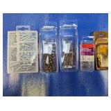 (5) Assorted Hardware Fasteners Lot