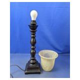 (1) Table Lamp with Shade
