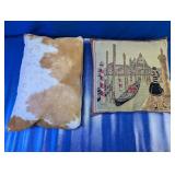 (2) Decorative Throw Pillows