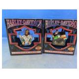 (2) Harley-Davidson Collectible Ornaments
