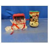 (2) Christmas Decor Set