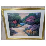 (1) Framed Landscape Artwork