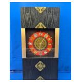 (1) Wood Clock with Chinese Zodiac Dial