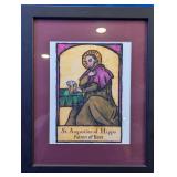 (1) St. Augustine of Hippo Framed Art