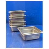 (7) Stainless Steel Food Pans
