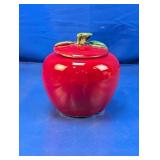 (1) Apple Ceramic Jar