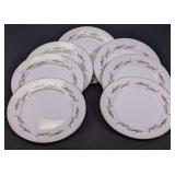 (7)Vintage Fine China Dinner Plates Lot