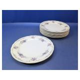(8) Mikasa Fine Ivory Provencal Plates