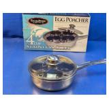 Excel Steel Stainless Steel Egg Poacher Set