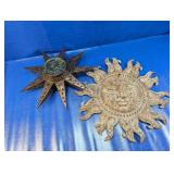 (2) Celestial Metal Decor Duo