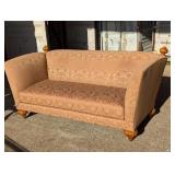 Vintage Gold Damask Settee/Loveseat