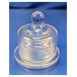 (1) Glass Mini Dome With Plate