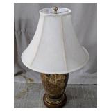 (1) Ceramic Table Lamp w/ Shade