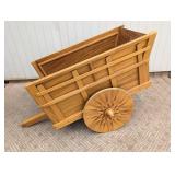 (1) Wooden Cart by Joaquin Chaverri