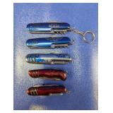 (5) Multi-Tool Pocket Knives - Drillmax & More