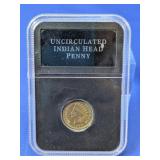 1907 Uncirculated U.S. Indian Head Penny