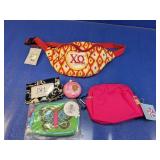 (5) Assorted Small Bags & Accessories