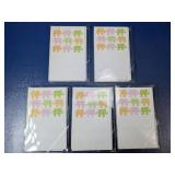 (5) Elephant-Themed Note Card Sets