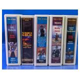 (5) Books in Motion Audio Cassettes