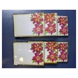 (6) Faux Designs Floral Note Card Sets