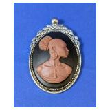 (1) Afrocentric Cameo Pendant