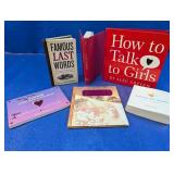 (6) Quirky Advice & Relationship Book Lot