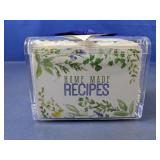 (1) Recipe Card Box Set