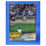 INSERT CARD THE 60S HOF WILLIE MAYS CARD