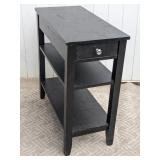 (1) Black Console Table