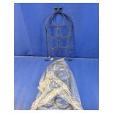 (2) Metal Wine Bottle Holder Racks