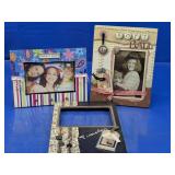 (3) Decorative Assorted Photo Frames