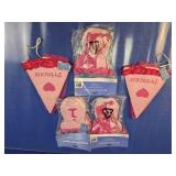 (5) Groovy Holidays Princess Felt Banners