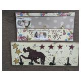 (2) Decorative Wall Signs