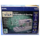Brother SE400 Embroidery & Sewing Machine