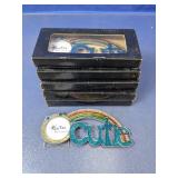 (5) Metal "Cutie" Rainbow Photo Frames