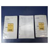 (3) Recipe Book Refill Packs