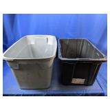 (2) Storage Totes Sterilite and HDX