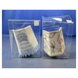 (2) MARIASCH STUDIOS Fabric Night Light Duo