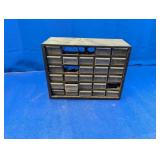 (1) Plastic Drawer Storage Cabinet