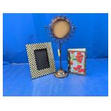 (3) Eclectic Photo & Vanity Lot