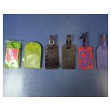 (6) Designer Luggage Tags Lot