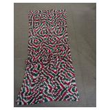 Hand-Crocheted Christmas Throw Blanket